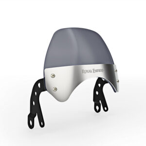 Royal Enfield Twins tummansävyinen visiiri lyhyt