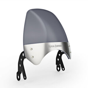 Royal Enfield Twins tummansävyinen visiiri korkea