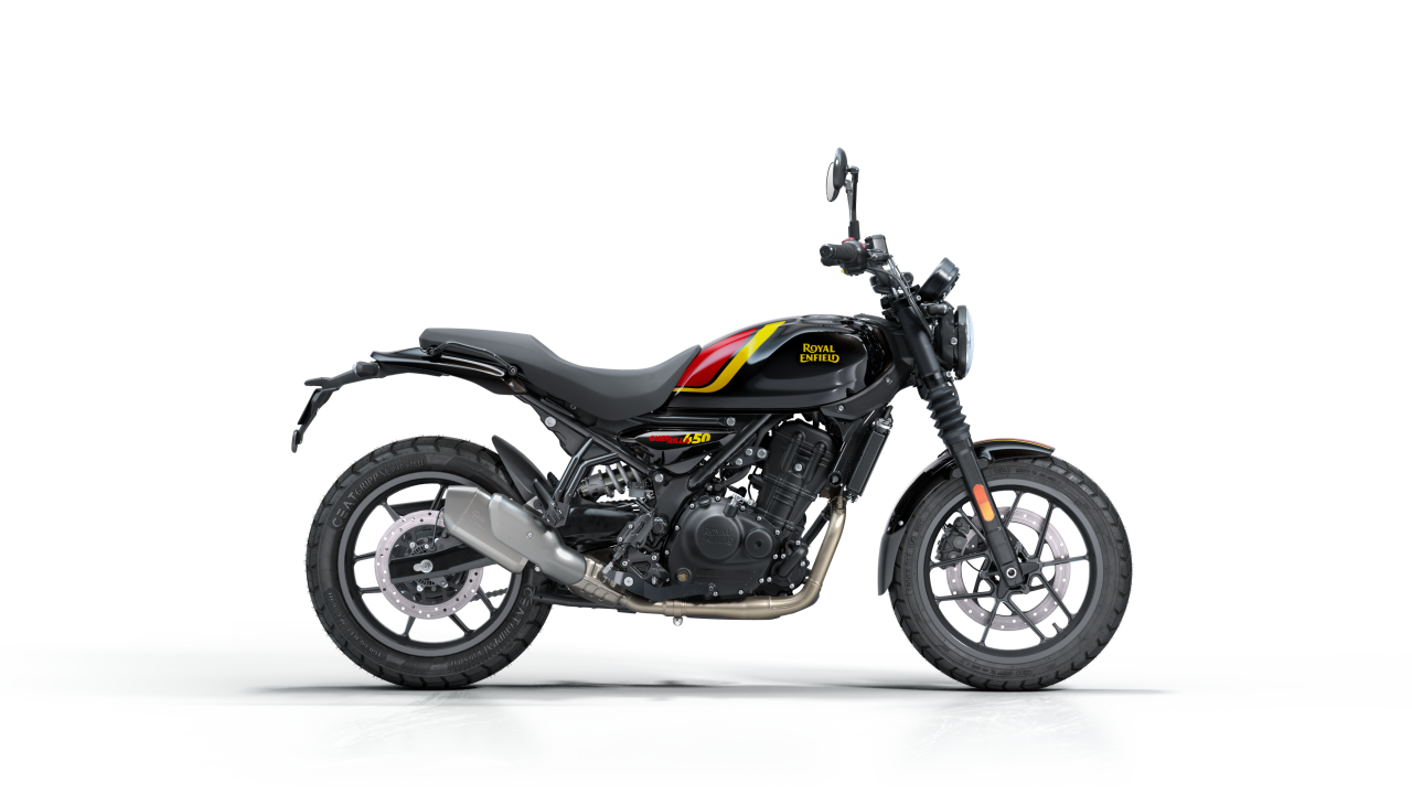 Royal Enfield Guerrilla 450 - Dash Variant - Playa Black - Right Profile